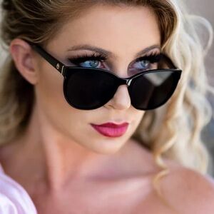 Heatwave Carat Polarized Black Sunglasses